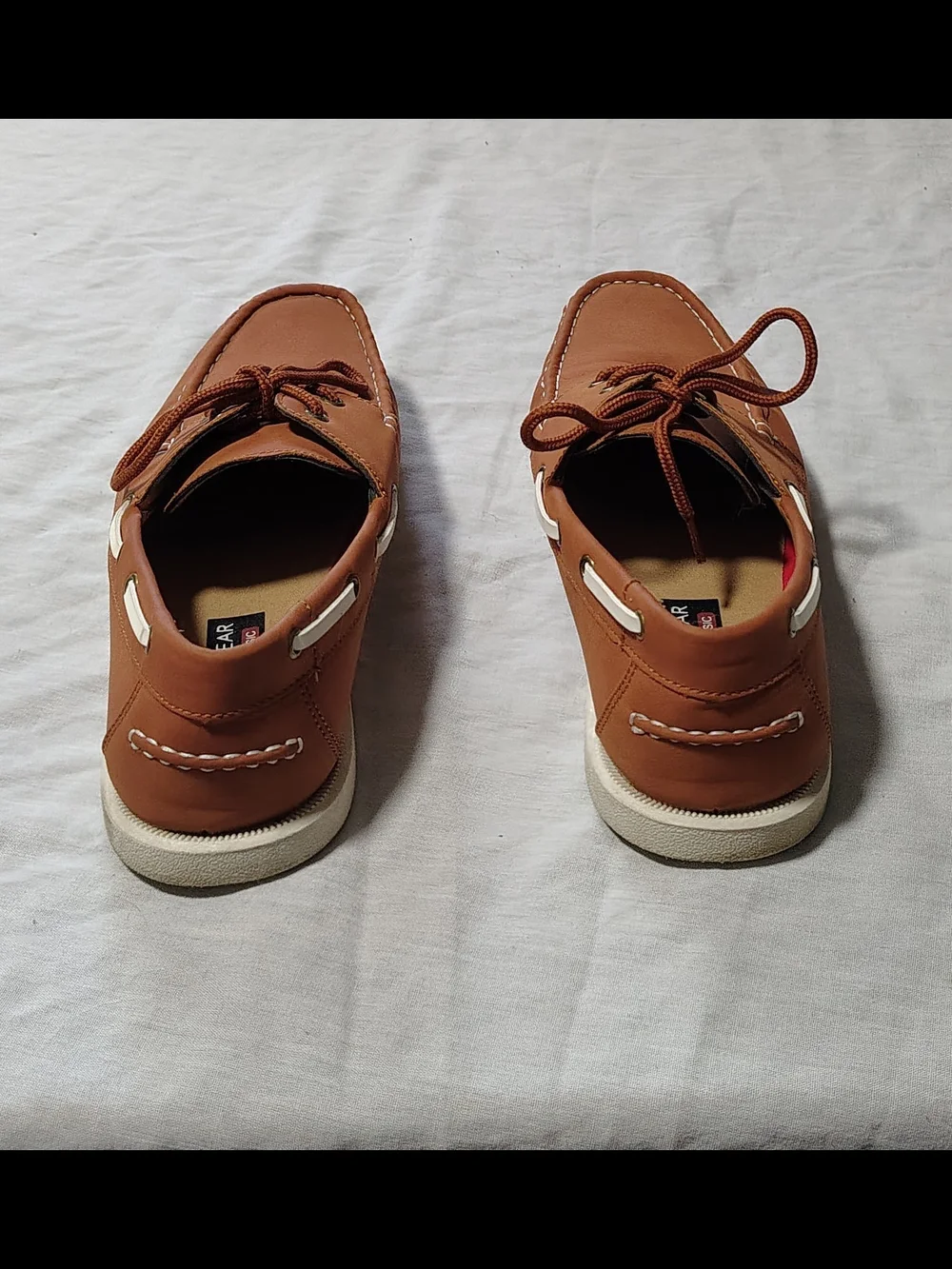 Men's Size 8 Rare Vintage 90s Leather Boat Shoes